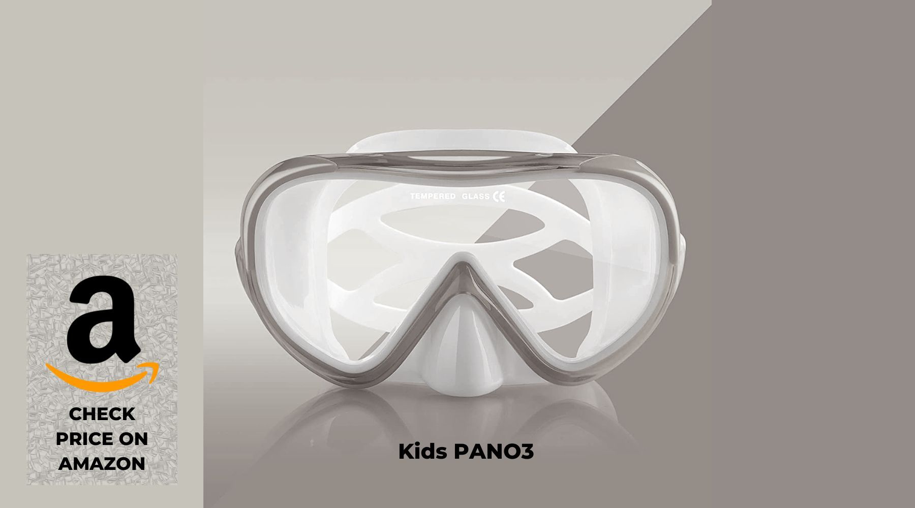 Kids EXP VISION Pano3 swim goggles with nose cover