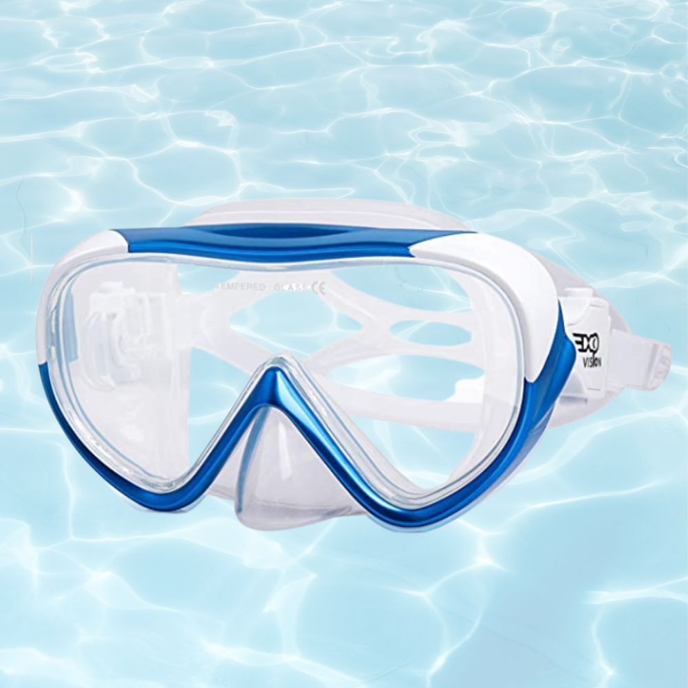 EXP VISION Swim Goggles with Nose Cover for Kids | 7 Colors