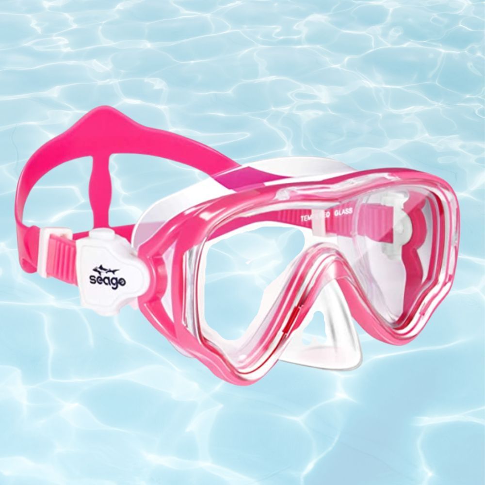 SEAGO Kids Swimming Goggles with Nose Cover | 6 COLORS