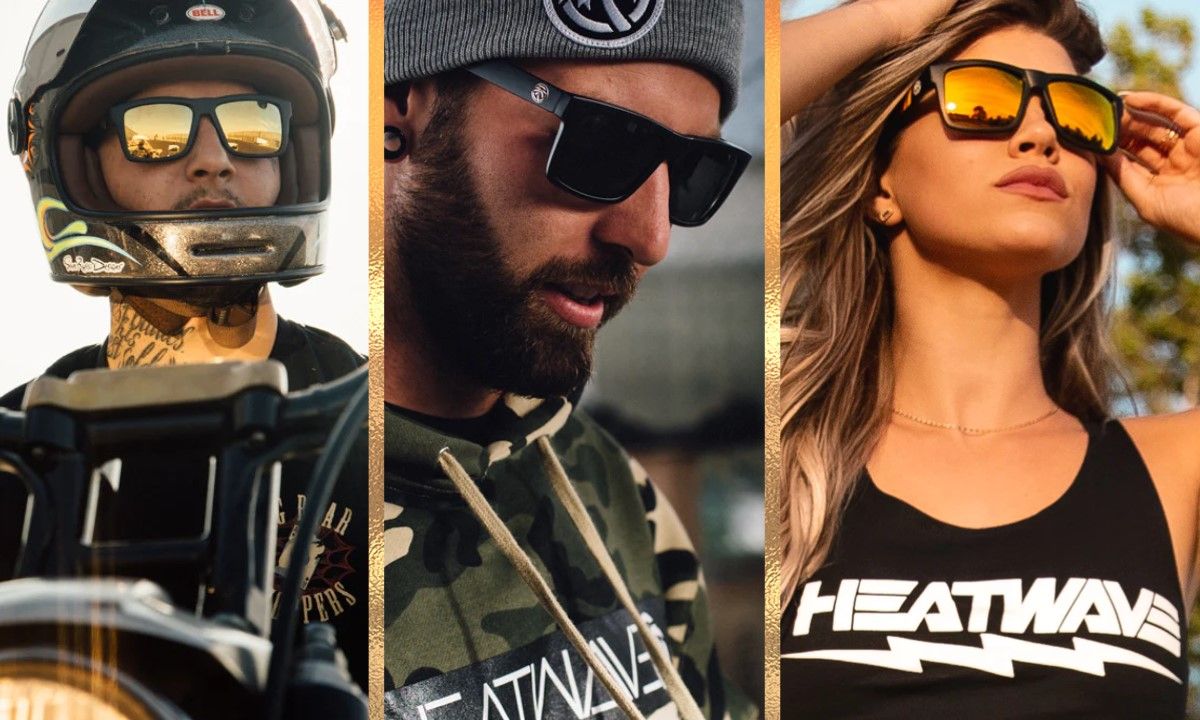 Your eyes will glow in the heatwave with the ultimate sunglasses that block it all!