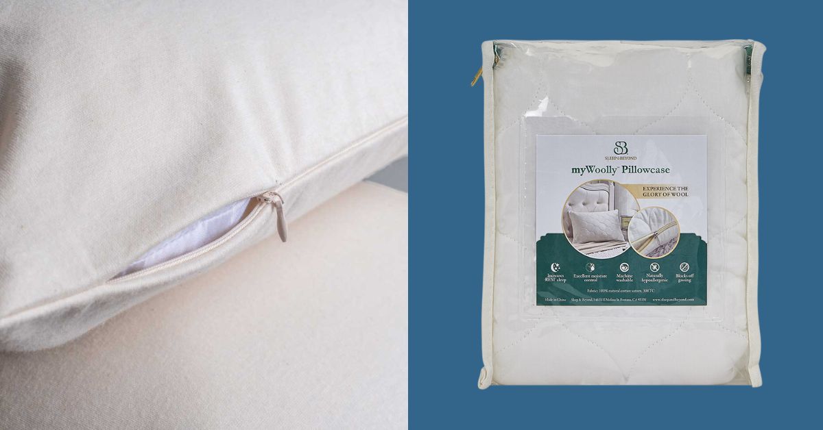 Comparison of an Organic Cotton Pillow Protector vs a Wool Pillow Case Protector