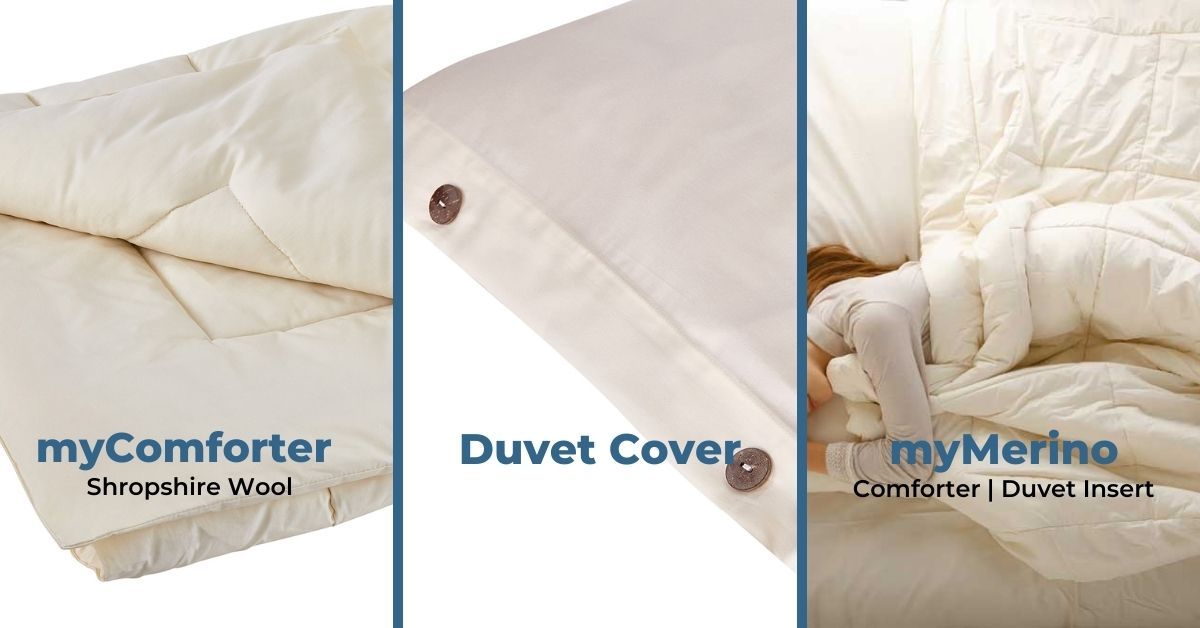 Sleep and Beyond Company Comforters and Duvet Cover all organic cotton and wools