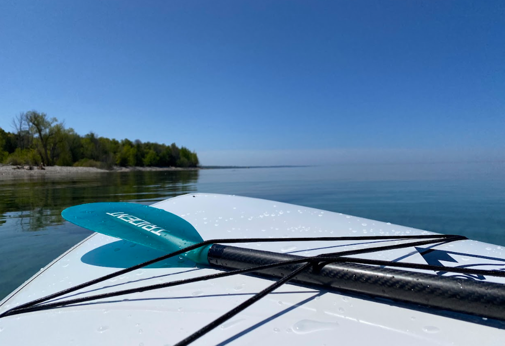 Adventure All Rounder Paddle Board in Lake Huron