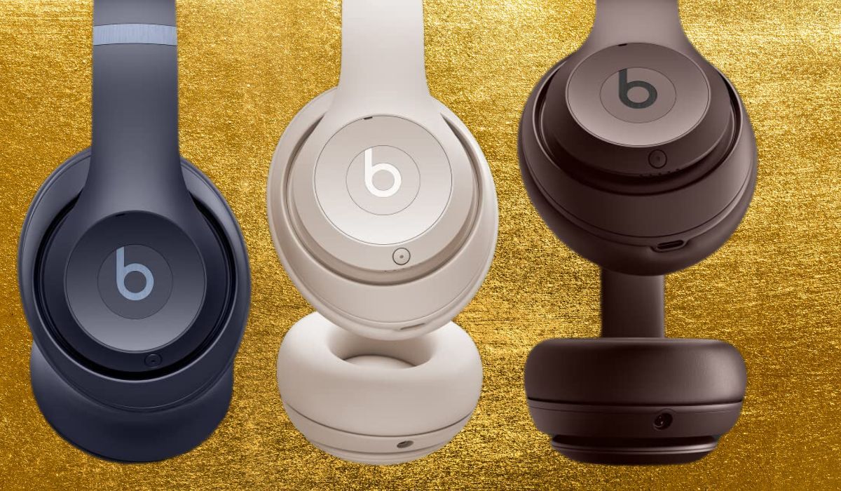 Beats Studio Pro Black, Sandstone and Dark Brown colors