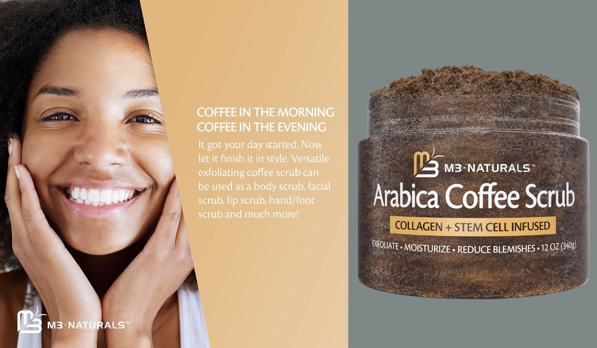 coffee infused skin care - Arabic Coffee Scrub