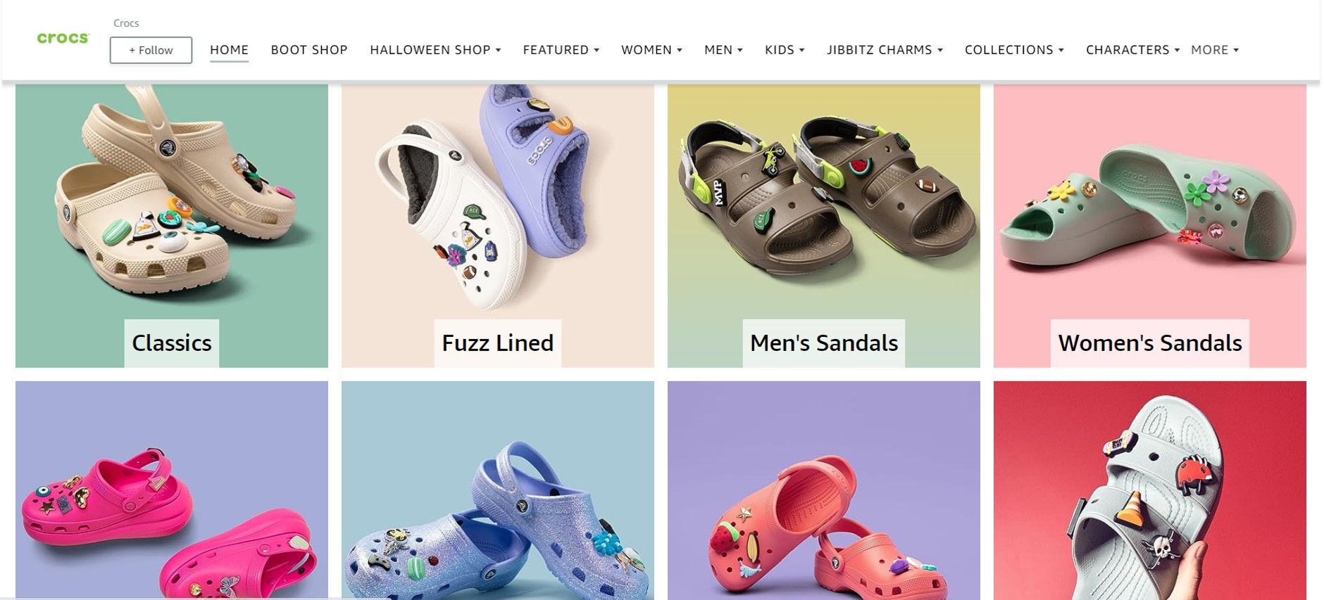 Secure online shopping at the Official Crocs Store on Amazon USA