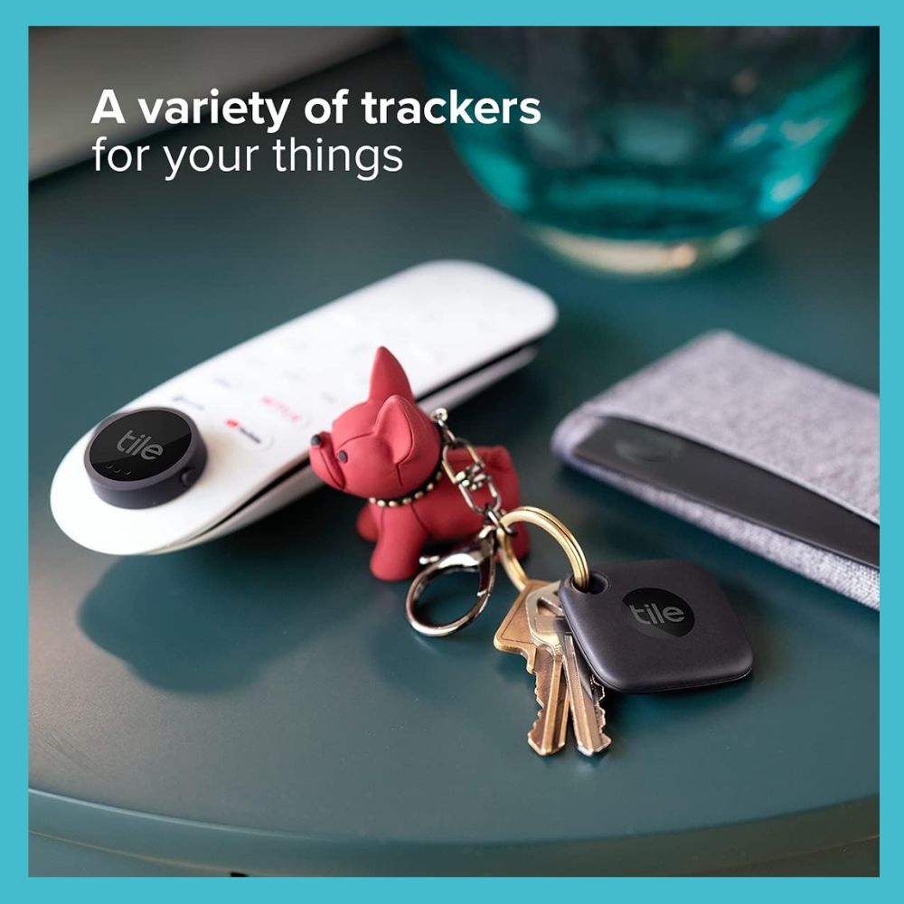 There are a variety of trackers, shapes and styles for tracking your things.