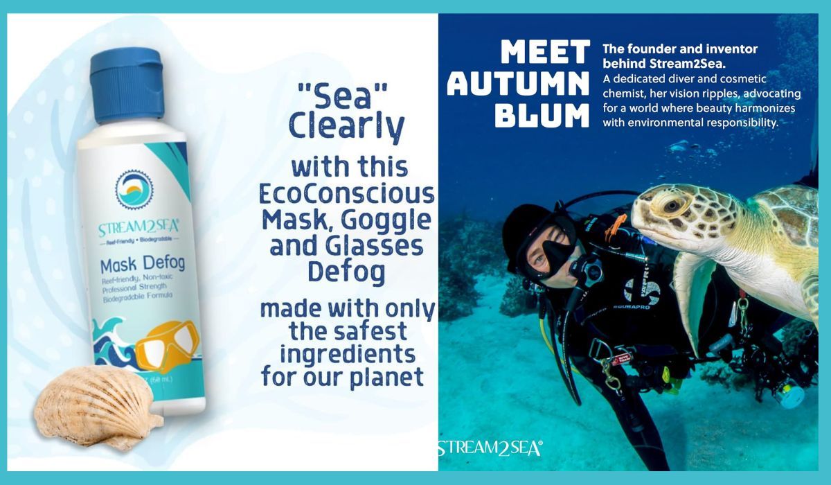Stream2Sea offers Eco Conscious Mask and Goggles Defogger and Cleaners