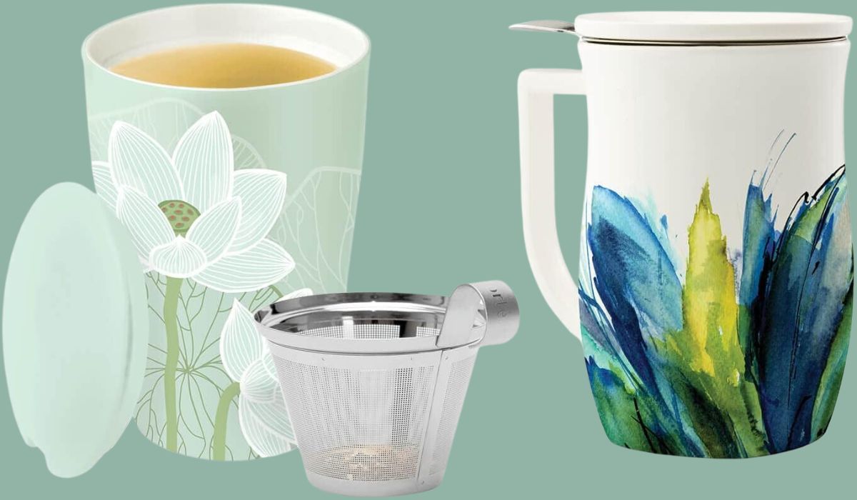 Tea Forte two cup tea infuser gift set