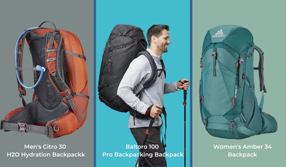 Gregory Mountain Products Backpacks for Hiking and Hydration