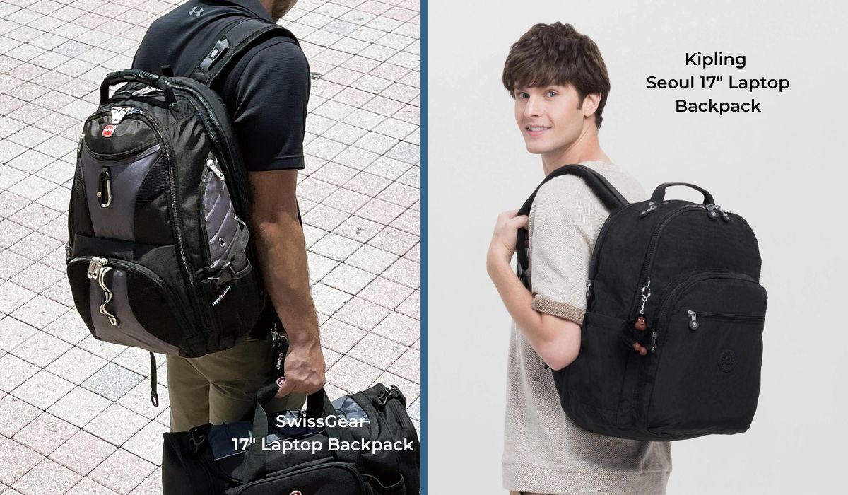 Kipling and SwissGear Laptop Backpacks on Sale now on Amazon
