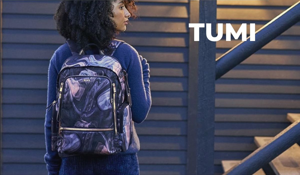 TUMI luxury backpacks - unique designs. Available now on Amazon.