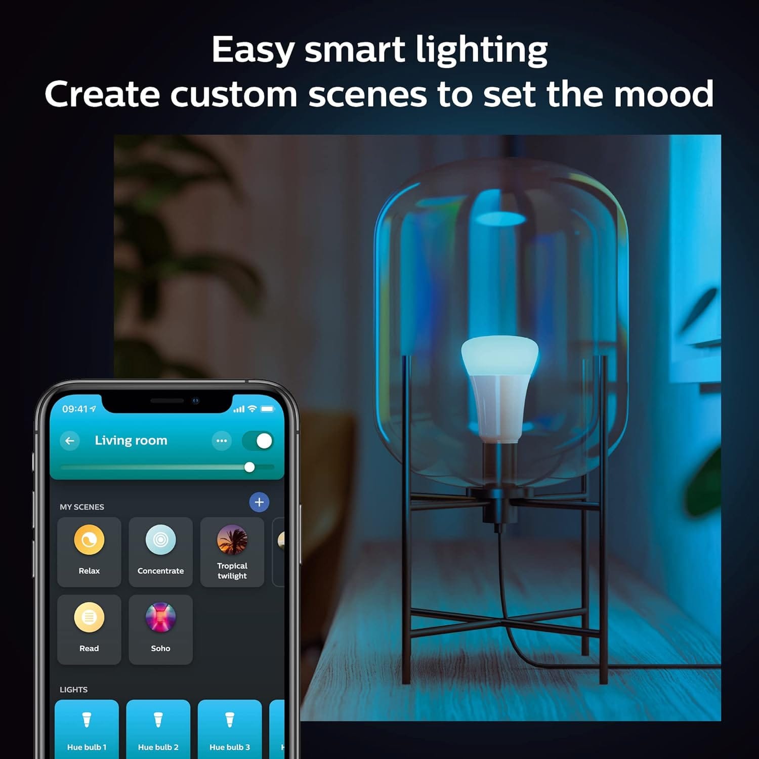 Philips A19 LED Smart Light Bulbs