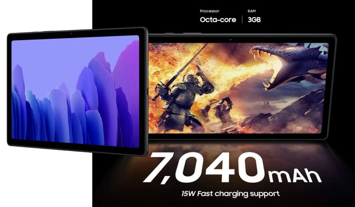 Samsung Galaxy Tab A7 tablet on sale