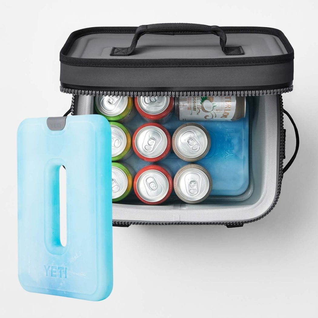 YETI Thin ICE PACKS for the YETI Hopper Flip Coolers | Image is Yeti Hopper Flip 12 size