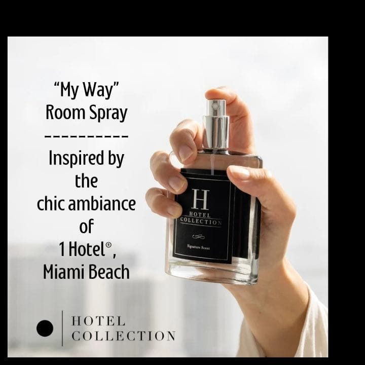 Hotel Collection Room Spray in "MY WAY" signature scent.