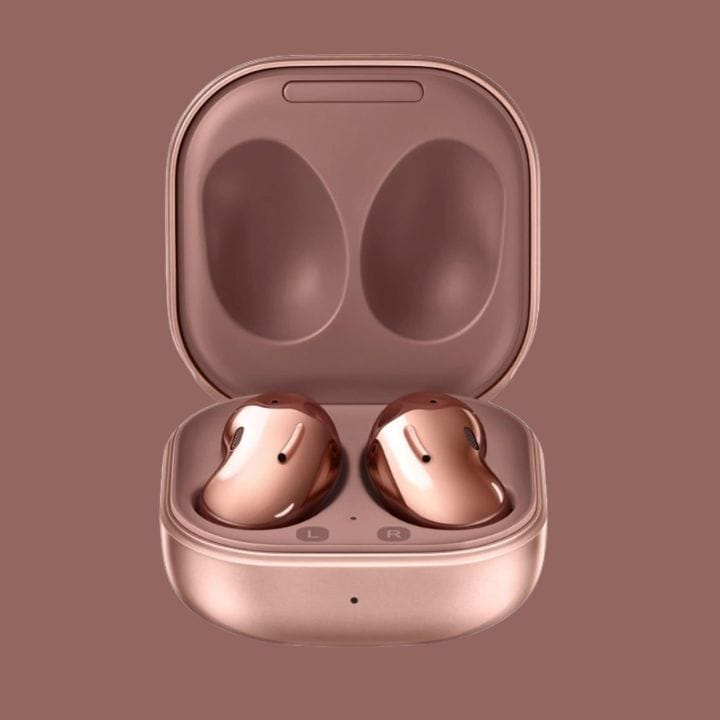 SAMSUNG GALAXY ear buds in mystic bronze