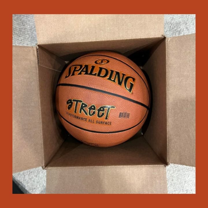 Unboxing the Spalding Street All Surface Basketball - it came inflated!
