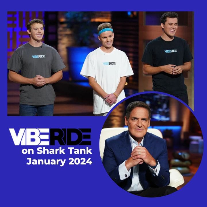 VibeRide was on Shark Tank January 12, 2024, Season 15 · Episode 10.