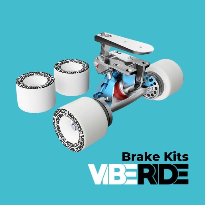 VibeRide Brake Kits can be installed on your existing skateboard - installation is easy