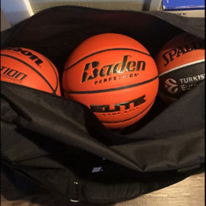 Baden Elite Basketball is a ball bag at the gym