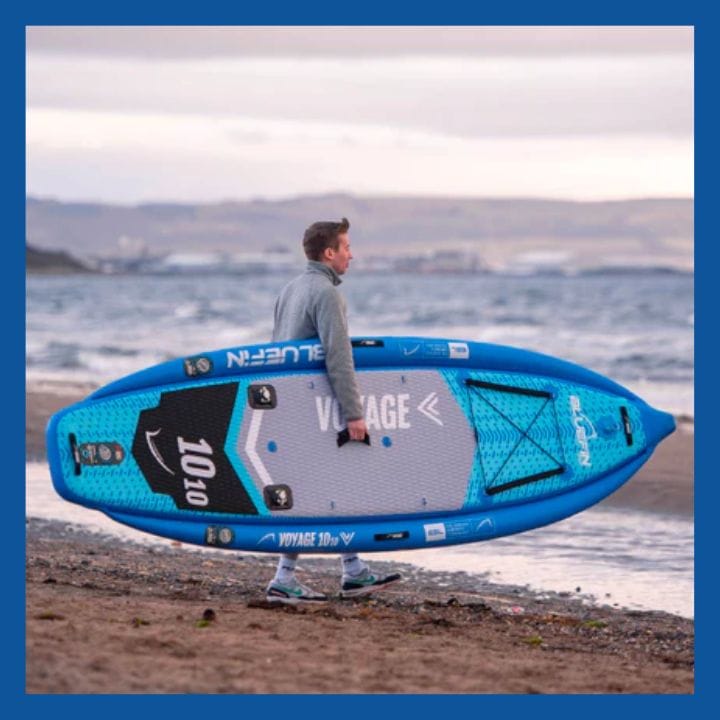 Bluefin Voyage SUP for Fishermen is a Super Stable Ride