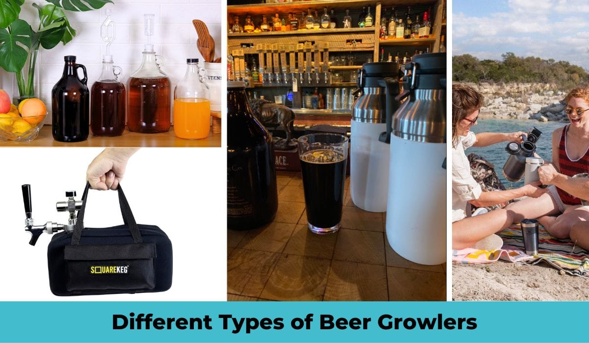 Frequently asked questions about different types of beer growlers