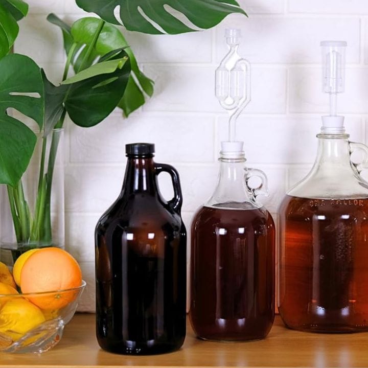 Affordable Glass Growler containers