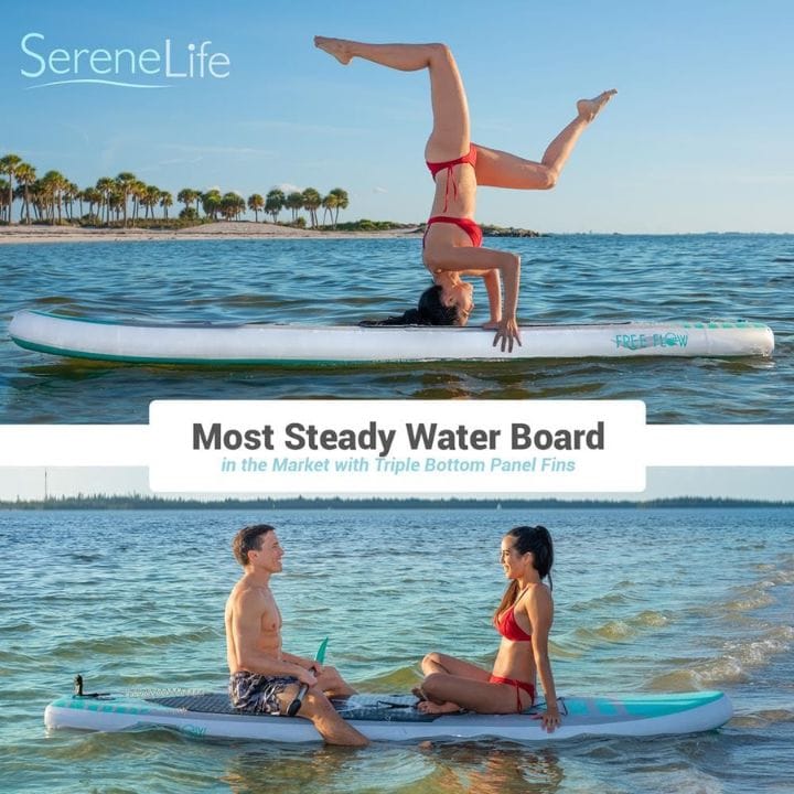 SereneLife Inflatable SUP available on Amazon