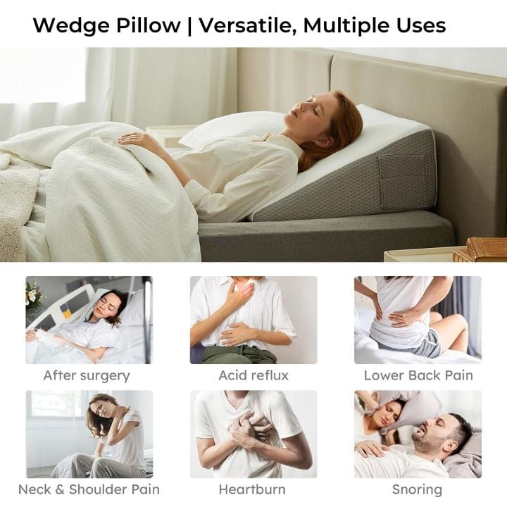 Discover Relief: How a Wedge Pillow Can Transform Your Battle with Acid Reflux