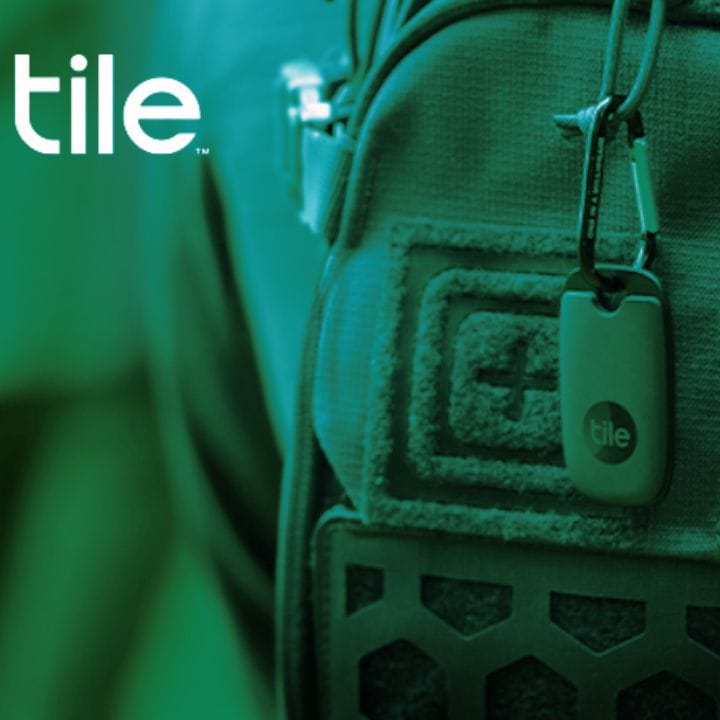 Add a Tile GPS tracker or new Lost and Found Tile Stickers to your backpack.