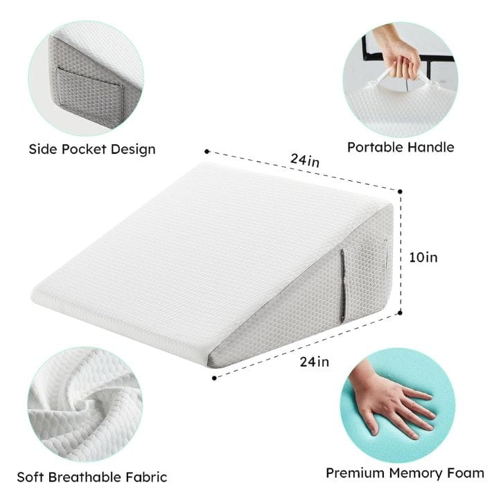 Discover Relief: How a Wedge Pillow Can Transform Your Battle with Acid Reflux