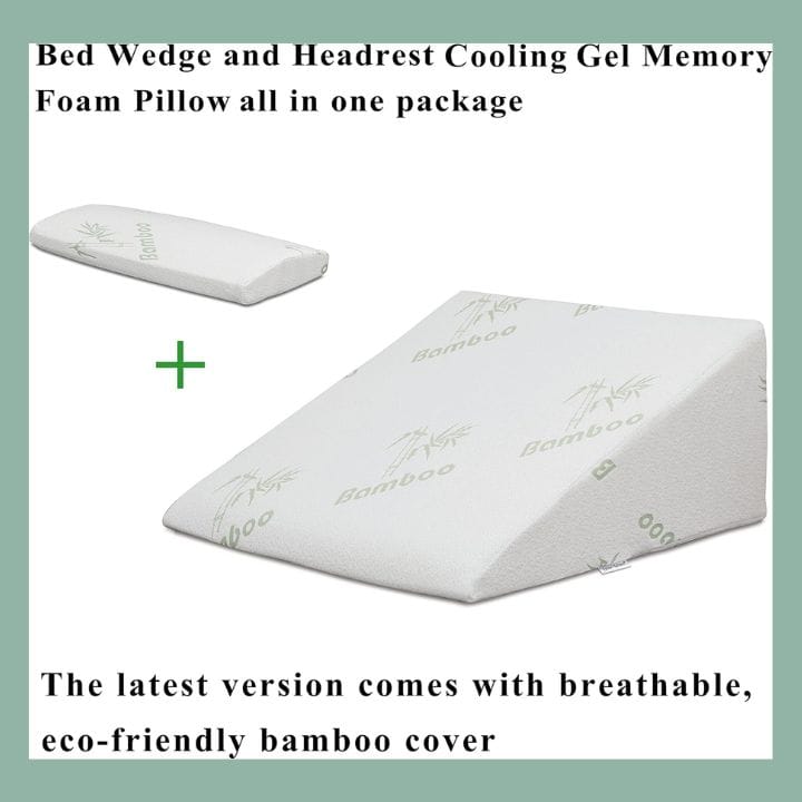 Bamboo cover and separate pillow for your head