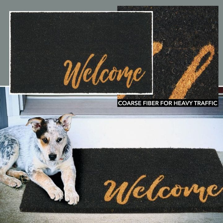 Welcome Coir Door Mat