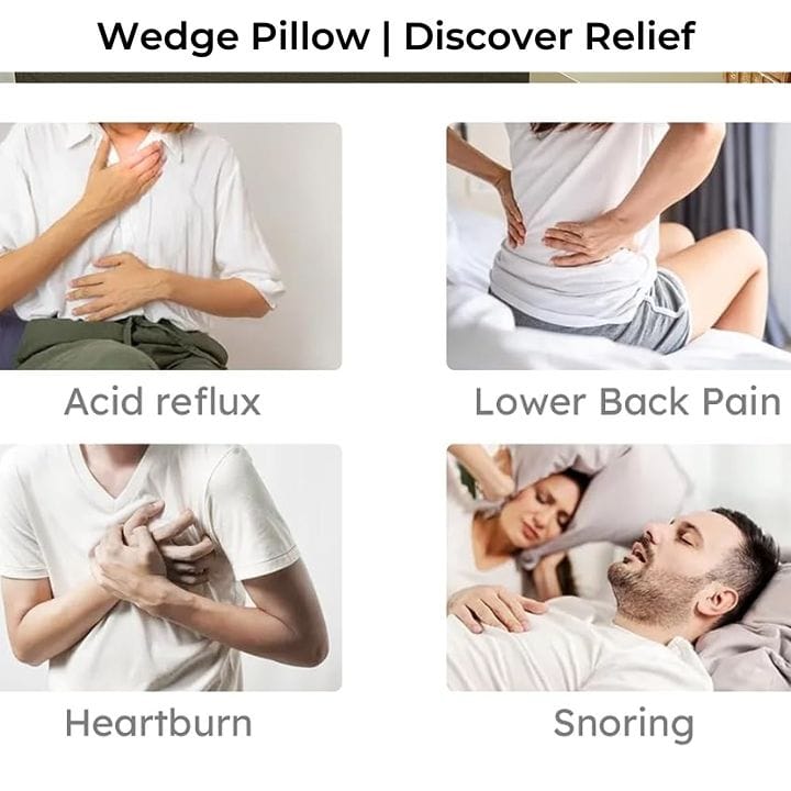 Discover Relief: How a Wedge Pillow Can Transform Your Battle with Acid Reflux