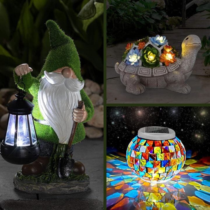 10 Enchanting Decorative Solar Garden Lights That Will Transform Your Outdoor Space Into a Magical Nighttime Oasis!