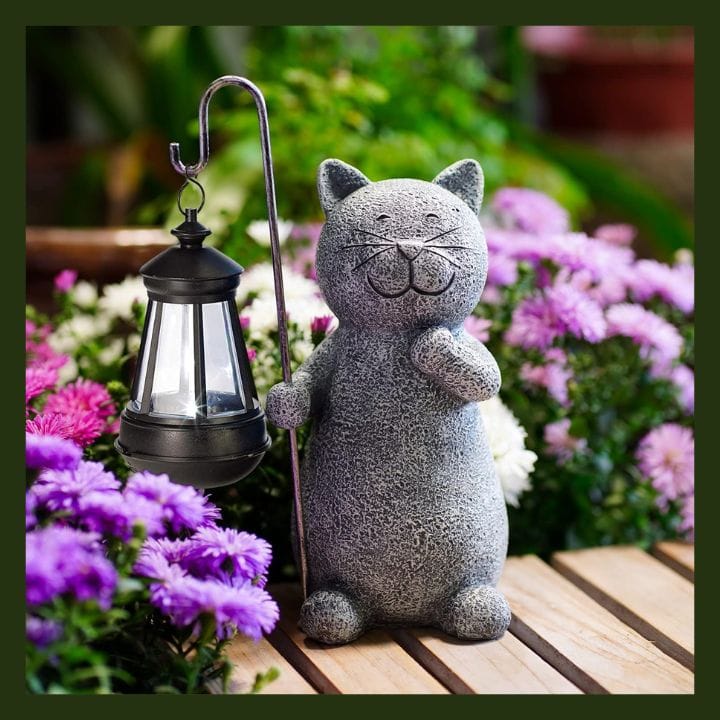 Cat Solar Garden Light