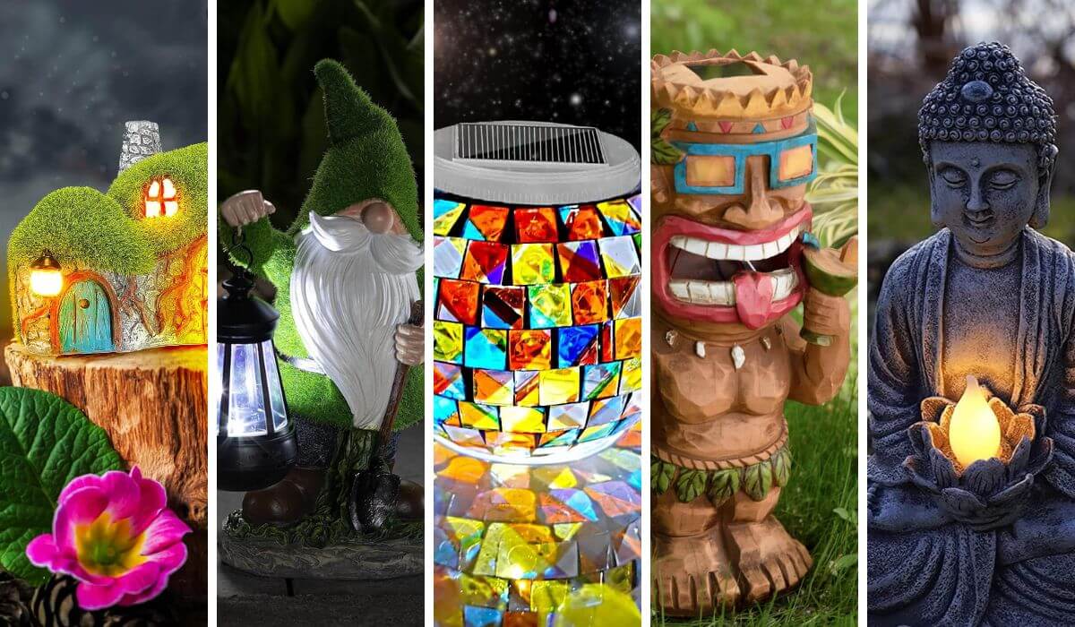 decorative solar garden lights for all season gifts