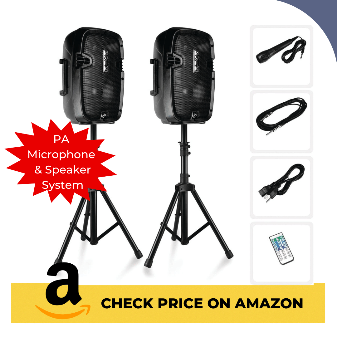 Need Speakers for Outdoor Projector to Liven Up Party?