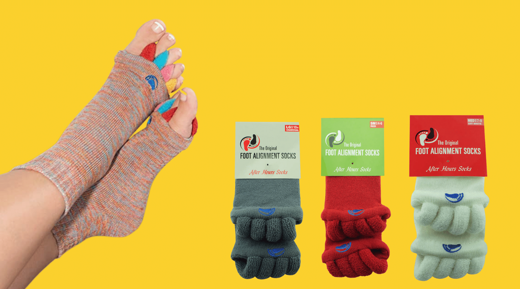 The Original Foot Alignment Socks Relieve Foot Pain!